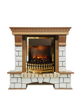 Каминокомплект Dimplex Pierre Lux дуб с очагом Atherton