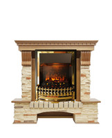 Каминокомплект Dimplex Pierre Lux дуб, сланец с очагом Atherton