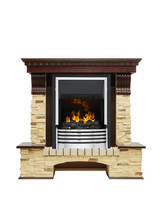 Каминокомплект Dimplex Pierre Lux темный дуб, сланец с очагом Flagstaff