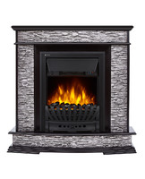 Каминокомплект Scala Classic венге, камень серый с очагом ELECTROLUX Classic EFP/P- 1020LS