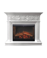 Каминокомплект Dimplex Palace белый с серебром с очагом Symphony 30'' DF3020-INT