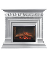 Каминокомплект Dimplex Valletta белый с очагом Symphony 30'' DF3020-INT