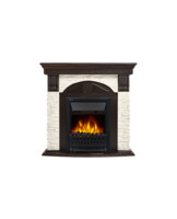 Каминокомплект Torre Classic венге, камень белый с очагом ELECTROLUX Classic EFP/P- 1020LS