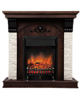 Электрокамин Corfino STD с Fobos Lux Black