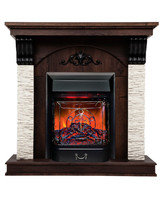Электрокамин Corfino STD с Majestic Lux Black