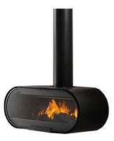 Стальной камин ROCAL D8