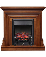 Каминокомплект Bradford с очагом Fobos FX Black орех