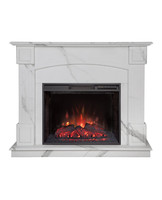 Электрокамин RealFlame Carolina Marble 25,5 WT Sparta LED 25,5 LED