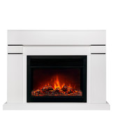 Электрокамин RealFlame Lindelse 26 WT + MOONBLAZE Deluxe Black