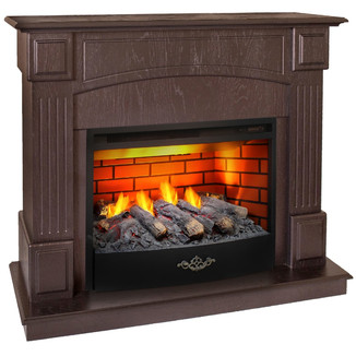 3D электрокамин RealFlame CAROLINA MARBLE 25.5 DN с 3D Firestar 25,5