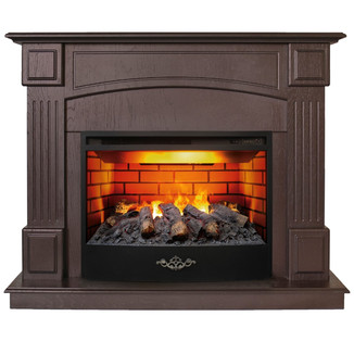 3D электрокамин RealFlame CAROLINA MARBLE 25.5 DN с 3D Firestar 25,5