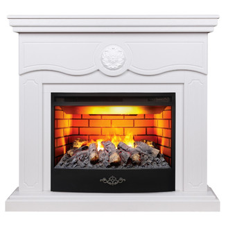 3D электрокамин RealFlame Raffaele 25.5 WT с 3D Firestar 25,5