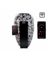 Электрическая печь Harvia Spirit SP60XW Black с выносным пультом WiFi в комплекте, 9 кВт