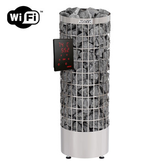 Электрическая печь Harvia Cilindro PC110XW Wifi Steel, пульт в комплекте