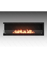 Встроенный биокамин Lux Fire Угловой 1500 SL  левый угол