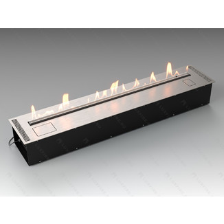 Автоматический биокамин Lux Fire Smart Flame 1400 RC INOX