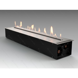 Автоматический биокамин Lux Fire Smart Flame 1400 RC INOX