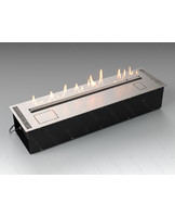 Автоматический биокамин Lux Fire Smart Flame 1000 RC INOX