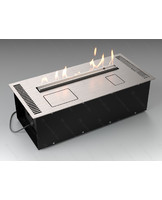 Автоматический биокамин Lux Fire Smart Flame 600 RC INOX