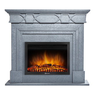 Каминокомплект Antico 25 серый с очагом Electrolux: EFP/P-2520LS N