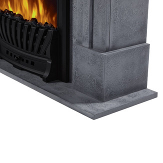 Каминокомплект Antico Classic серый с очагом Electrolux: EFP/P-1020LS
