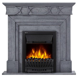 Каминокомплект Antico Classic серый с очагом Electrolux: EFP/P-1020LS