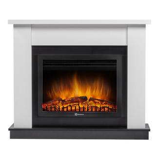 Каминокомплект Canto 25 белый с очагом Electrolux EFP/P-2520LS N