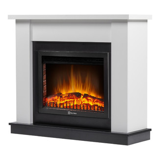 Каминокомплект Canto 25 белый с очагом Electrolux EFP/P-2520LS N