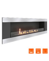 Биокамин в нишу SteelHeat LONG-H 1200 Small