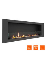 Биокамин в нишу SteelHeat LONG 1500 XL