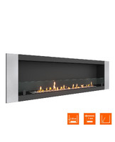 Биокамин в нишу SteelHeat LONG-V 1800
