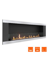 Биокамин в нишу SteelHeat LONG-H 1500 XL